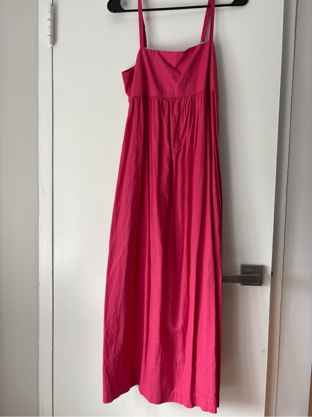 Uniqlo Hot Pink Spaghetti-Strap Maxi Dress
